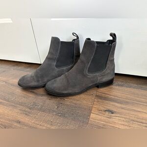 Thursday Boot Company Women’s Duchess Chelsea Boot Shadow Grey Suede Sz 8.5